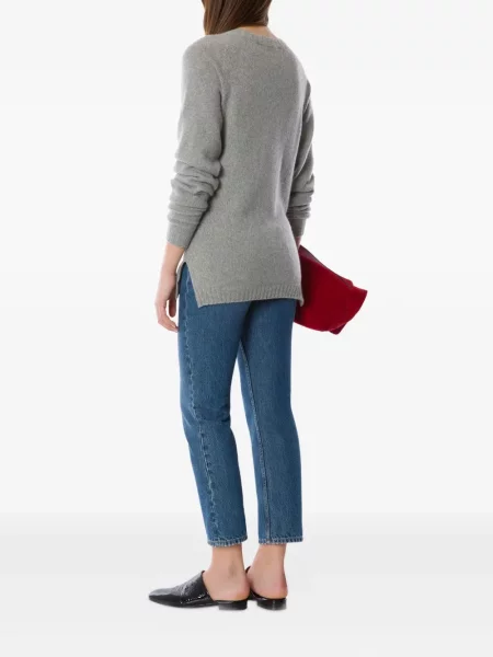 Pulover Alberta Ferretti gri