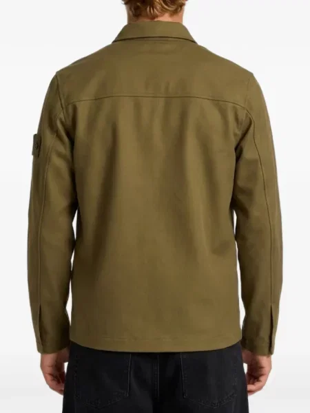 Cămașă Stone Island cu strasuri verde