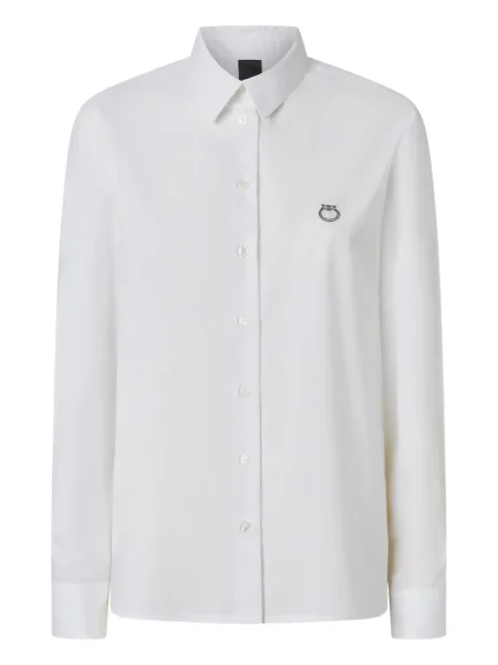 Cămașă Pinko cu broderie alb