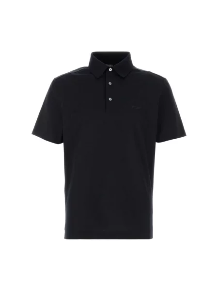 Koszulka polo Zegna niebieska