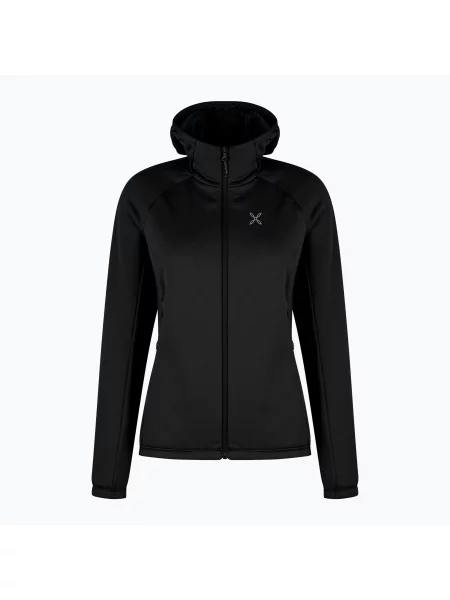 Bluza Montura Fadis Grid Hooded Maglia black czarna