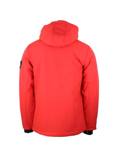 Geacă Peak Mountain softshell roșu