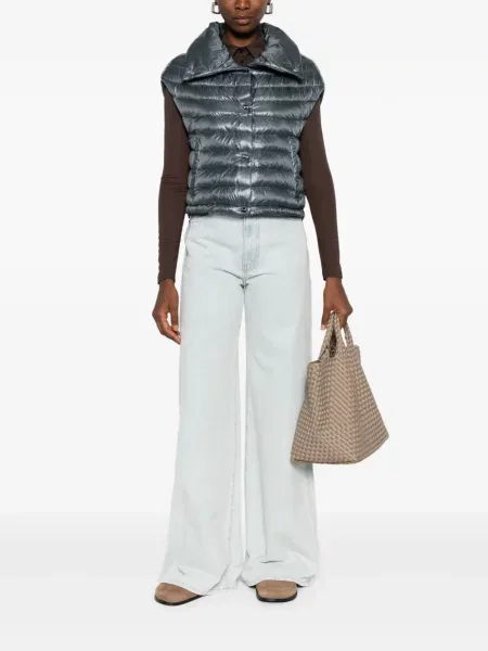 Pikowana kamizelka Herno niebieska