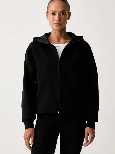 Under Armour hanorac cu glugă pentru femei Unstoppable negru