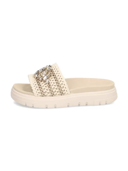 TT. BAGATT textil pantofle béžové