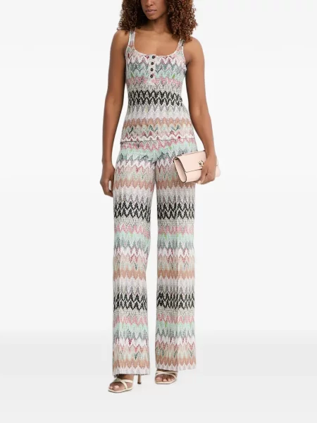 Плетен топ Missoni без ръкави