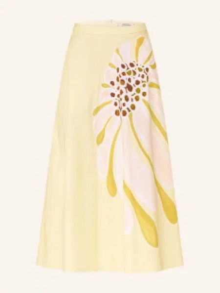Dorothee Schumacher Spódnica Floral Power gelb żółta