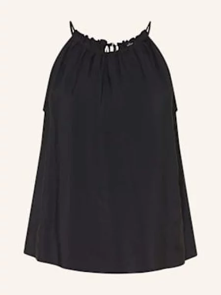 Top Opus na ramiączkach czarny