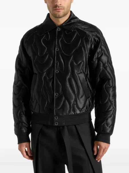 Geacă Manière De Voir din satin negru