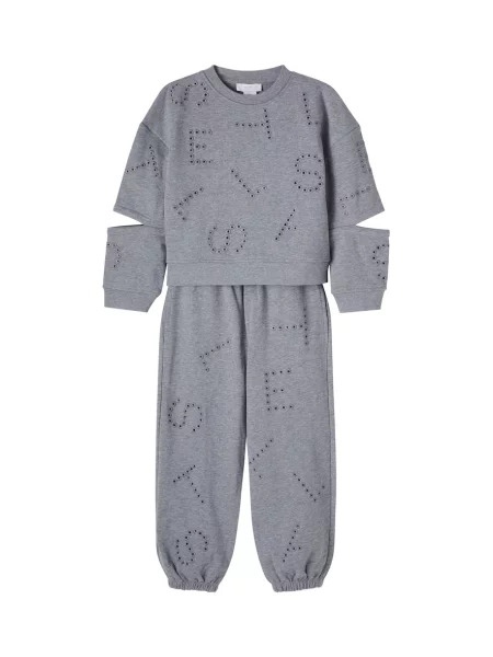 Gyerek melegítő szett Stella Mccartney szürke