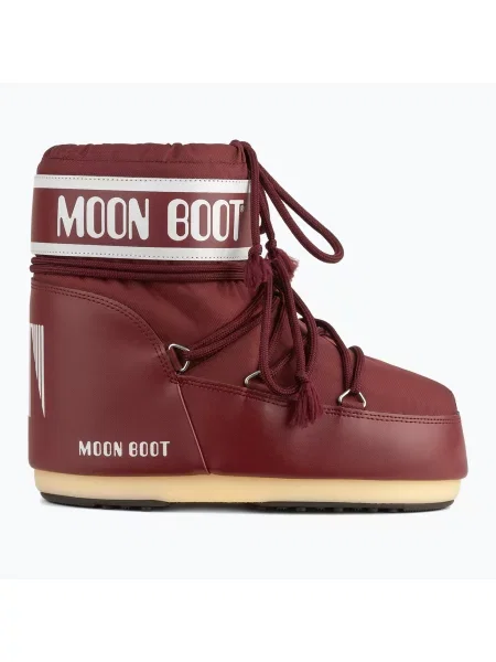 Ghete pentru femei Moon Boot Icon Low burgundy