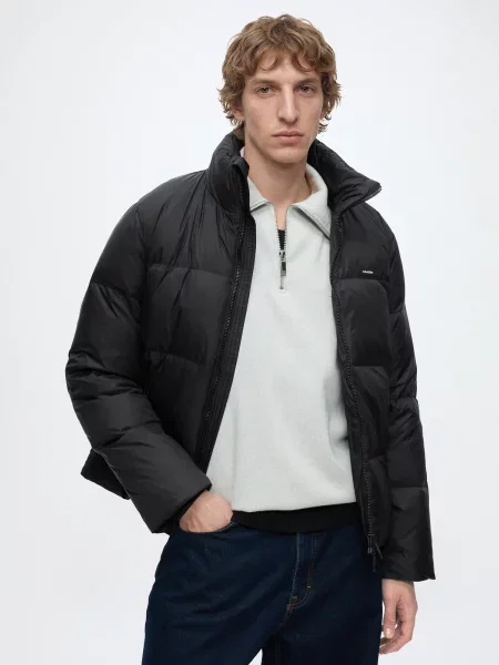Calvin Klein Zimná bunda čierna