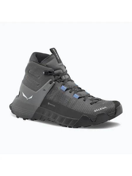 Salewa Wildfire Nxt Mid GTX onyx / quiet shade férfi közelítő cipő. Méret: 41 EU szürke