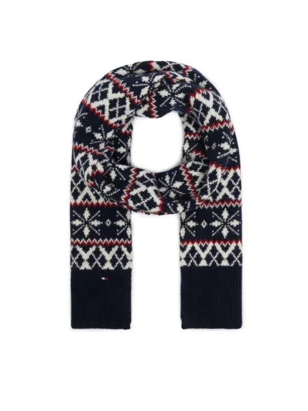Tommy Hilfiger Κασκόλ Σκούρο μπλε
