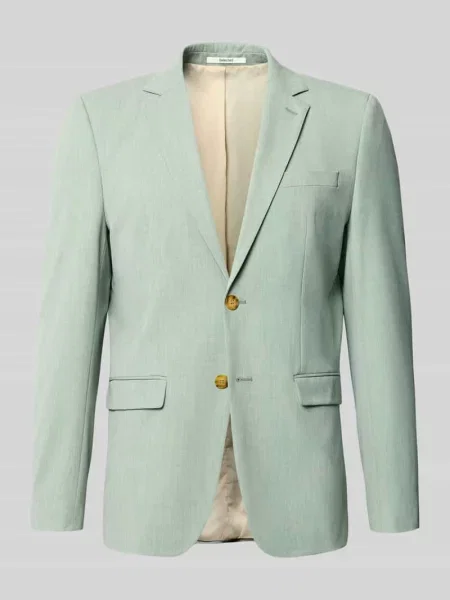 Marynarka o kroju slim fit z dodatkiem model LIAM' Selected Homme