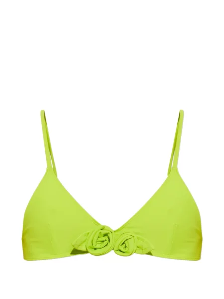 Bikini Coperni cu model floral verde