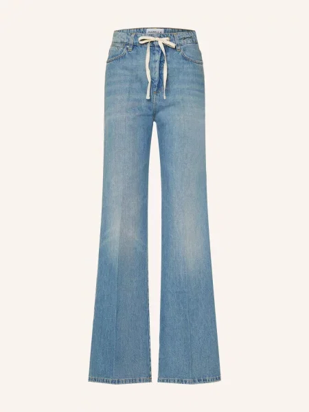 Marella Široké Džíny Mlswleg light blue modré