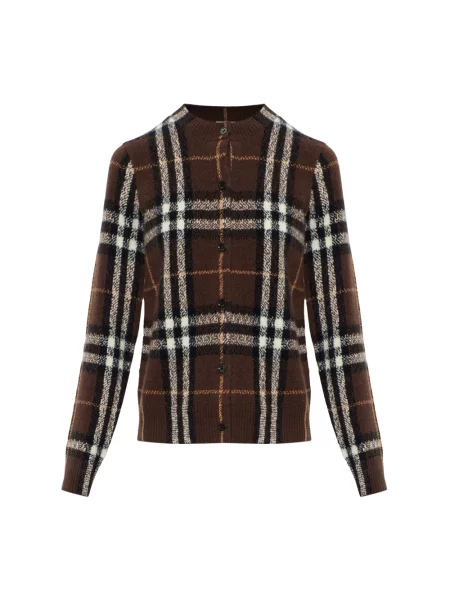 Kardigan Burberry brązowy