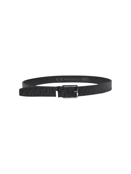 Armani Exchange pasek czarny