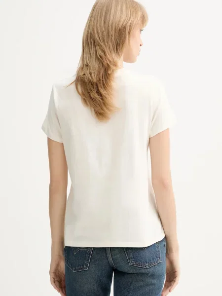 Tričko Levi's THE PERFECT TEE béžové