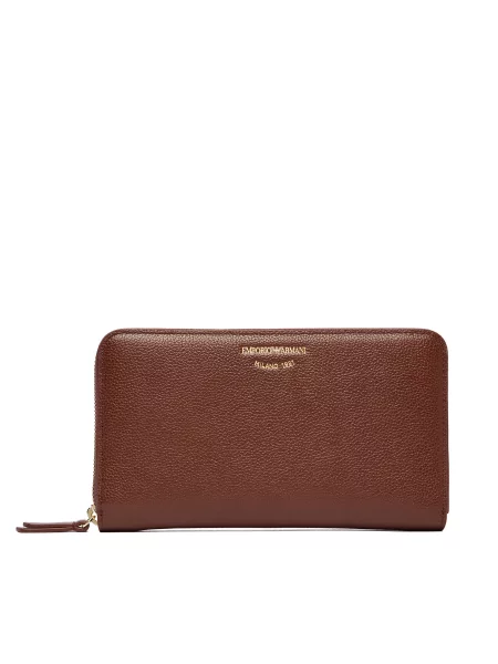 Emporio Armani Портфейл кафяв