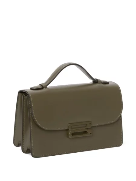Geantă messenger Victoria Beckham verde