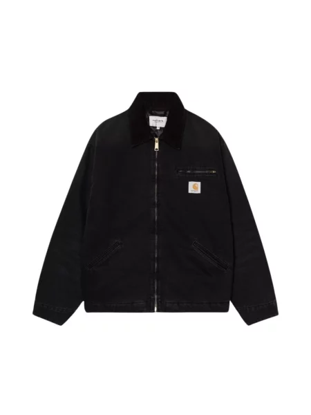 Kurtka Carhartt Wip z kamieniami płócienna czarna