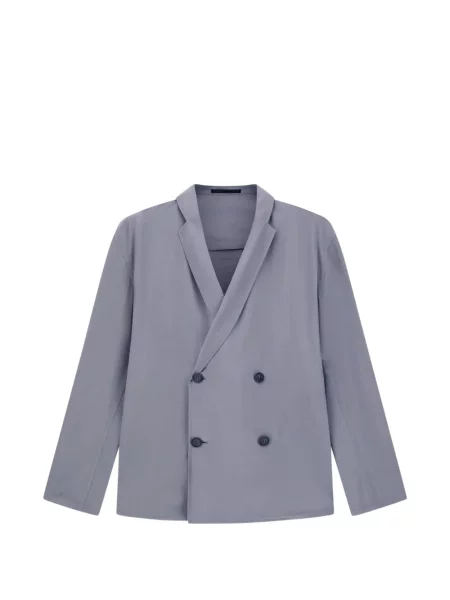 Sacou Giorgio Armani cu două rânduri de nasturi albastru