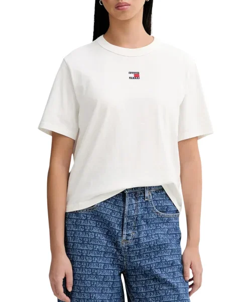 Koszulka Tommy Hilfiger Jeans niebieska