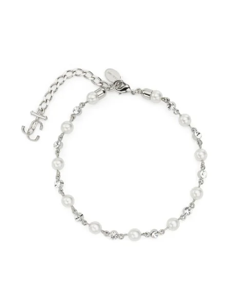 Pandantiv Jimmy Choo cu perle argintiu