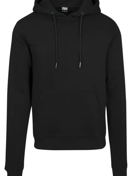 Суитшърт Urban Classics Basic Terry Hoody Black S черно