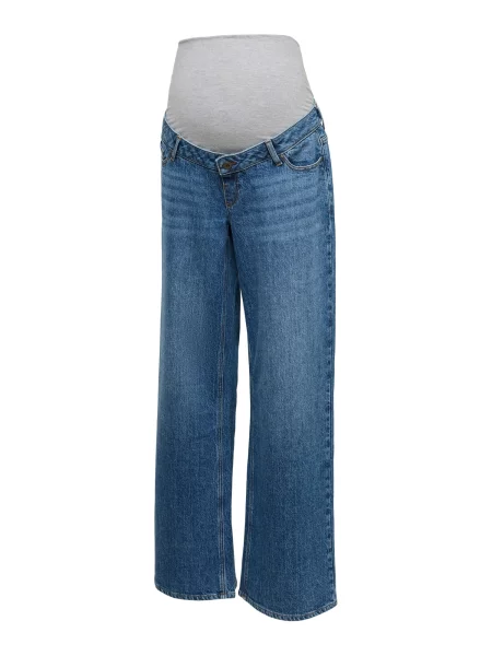 MAMALICIOUS Jeans MLMalaga denim albastru