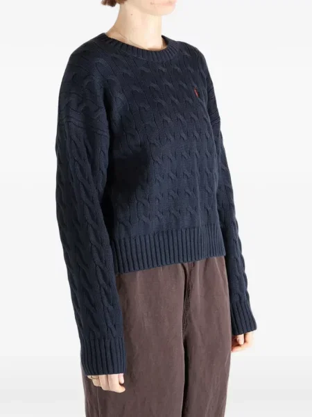 Pikowany koszula-marynarka Polo Ralph Lauren w paski biały