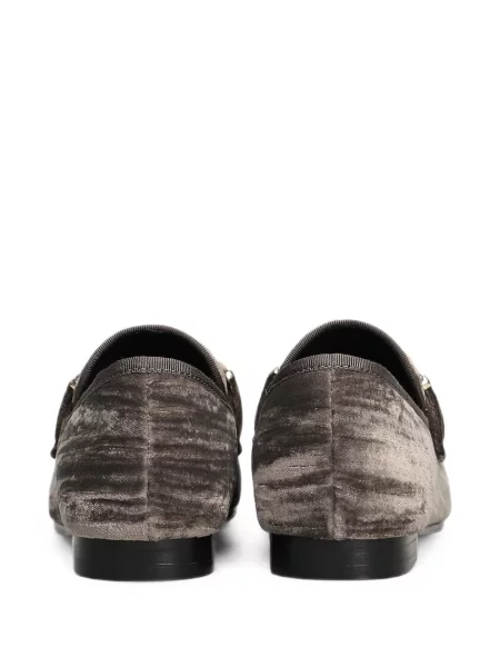 Pantofi loafer Bibi Lou de catifea gri