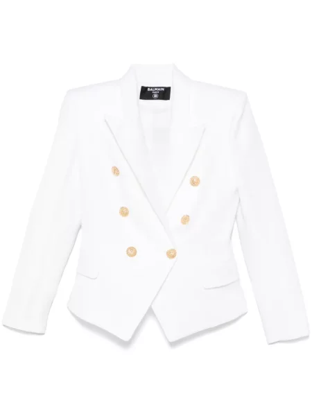 Dvouřadé sako Balmain bílé