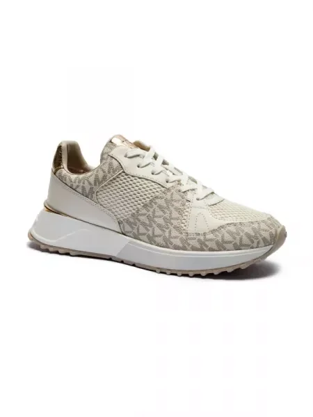 Michael Kors Bőr sneakers tornacipő JAIME bézs