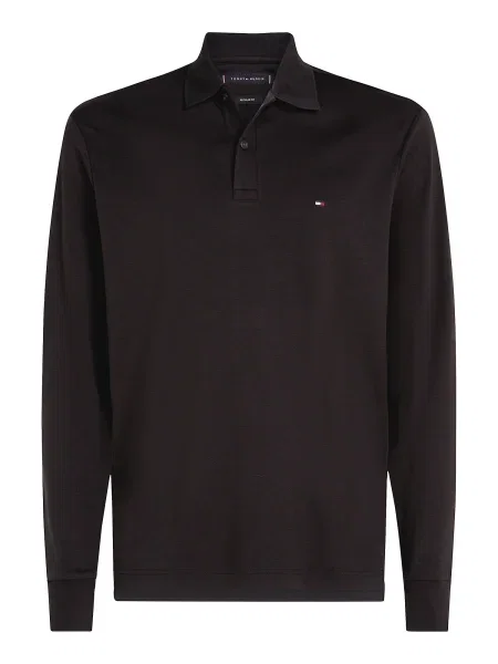 TOMMY HILFIGER Tričko námornícka modrá / brusnicová / čierna biela