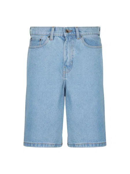 Kockás rövid farmer rövidnadrág Vans kék