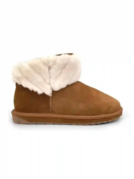 Emu Australia cizme de zăpadă din piele întoarsă Pyke maro