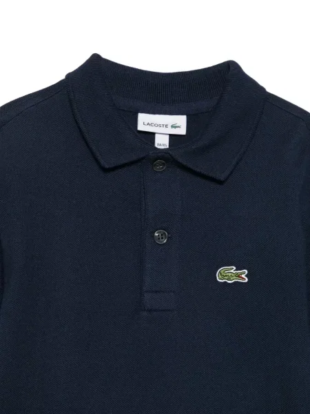 Koszulka polo dziecięca Lacoste niebieska