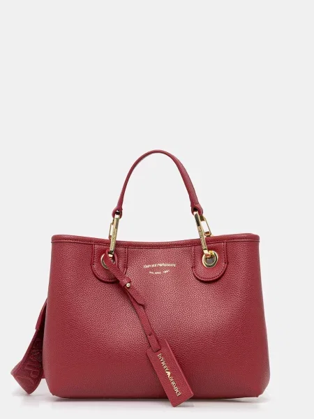 Чанта Emporio Armani сиво