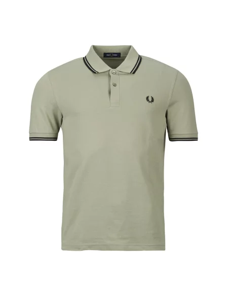 Polo majica Fred Perry s kratkimi rokavi zelena