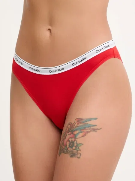 Calvin Klein Underwear kalhotky s červené