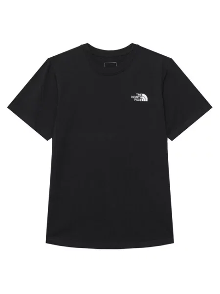 The North Face T-Shirt Teen Evolution Simple μαύρο