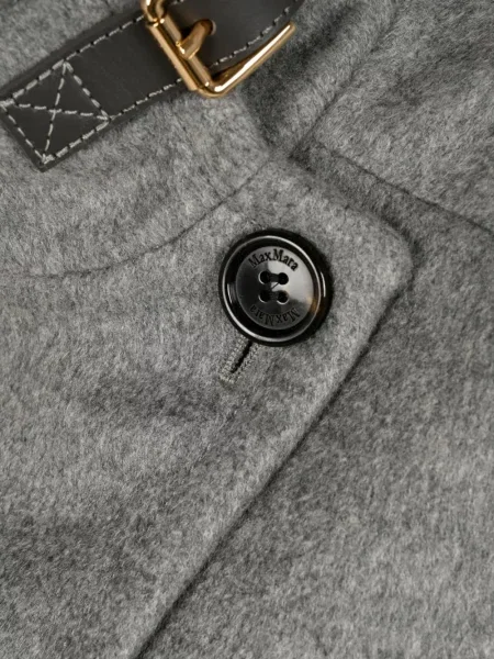 Geacă Max Mara din cașmir gri