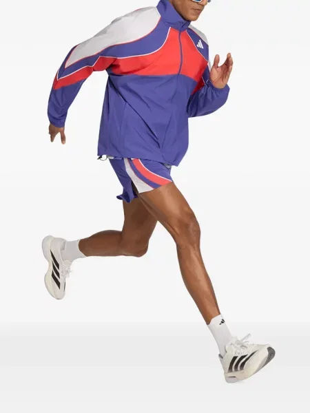 Bőr futó sneaker Adidas Climacool fekete