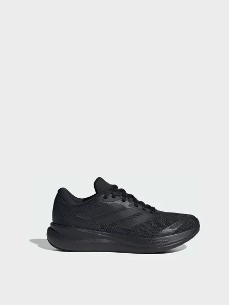 Детские кроссовки Adidas Cloudfoam черные
