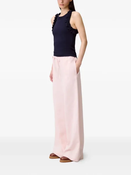Spodnie Claudie Pierlot różowe