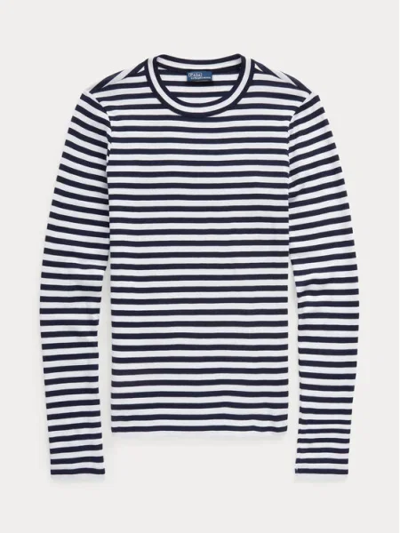 Top Polo Ralph Lauren cu dungi albastru