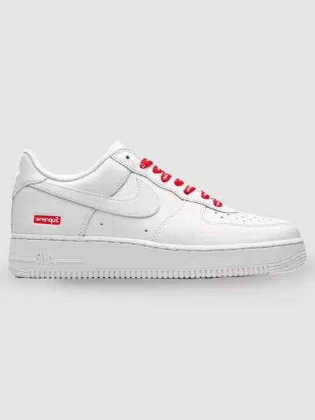 Кросівки NIKE Air Force 1 Low Supreme шкіра/штучна шкіра білий